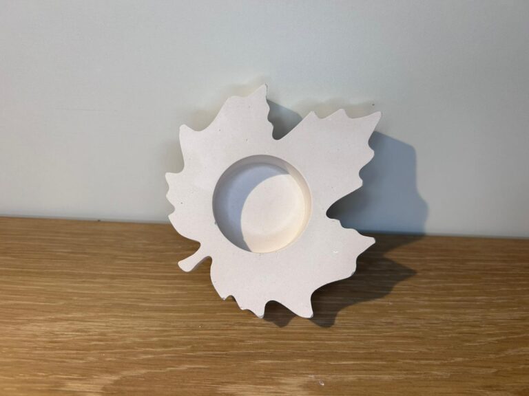 Foto Herbstblatt Licht Gips