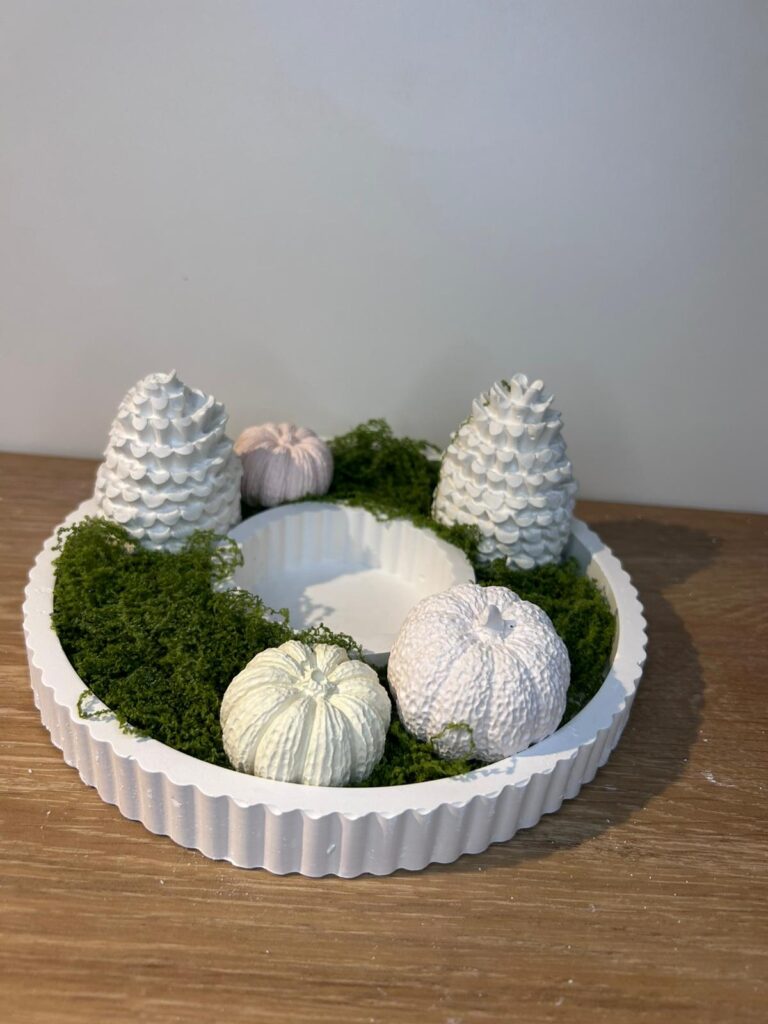 Foto Herbstteller Gips