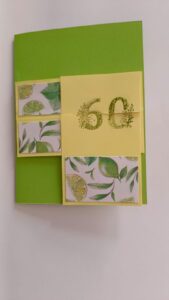 Geburtstagskarte Zahl drehen 1